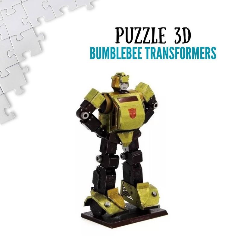 SHEEPBUSTER - Rompecabezas Armable 3D Bumblebee para Niños y Adultos