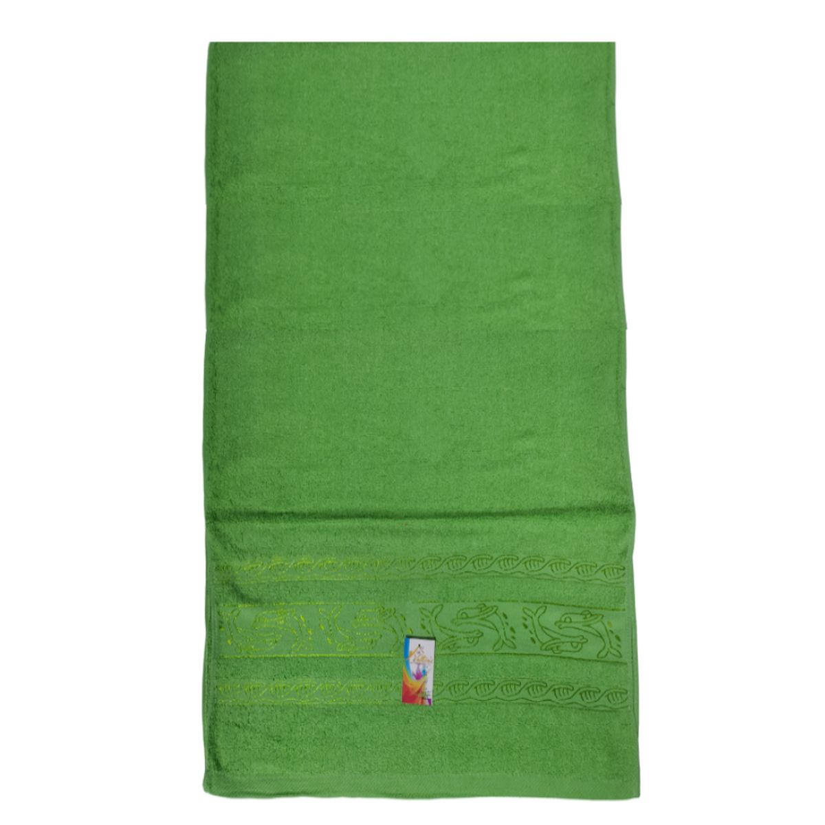 GENERICO - Toalla de cuerpo suave Verde - 138x68cm