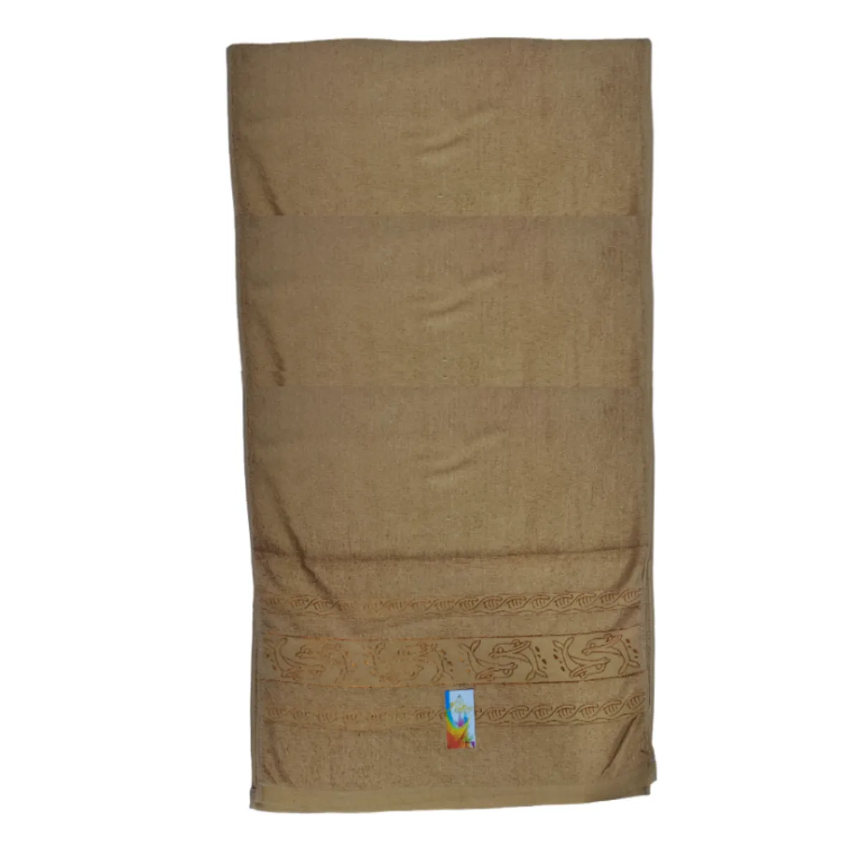 GENERICO - Toalla de cuerpo suave Beige - 138x68cm