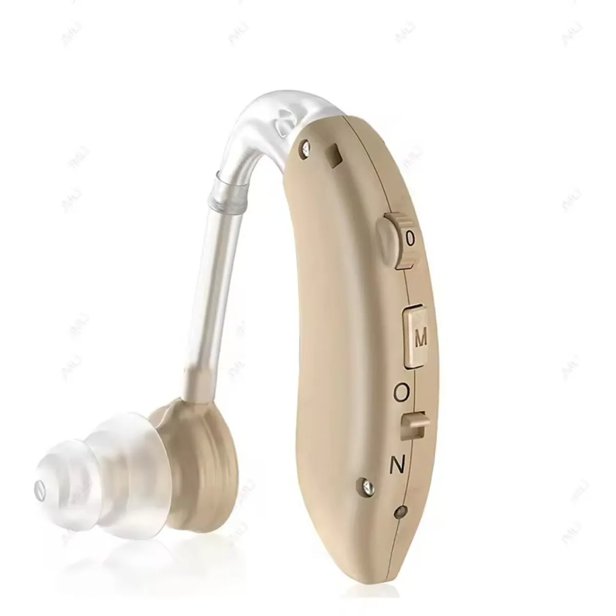 GENERICO - AUDIFONO AURICULAR PARA SORDERA SORDO RECARGABLE COLOR PIEL 72 HORAS