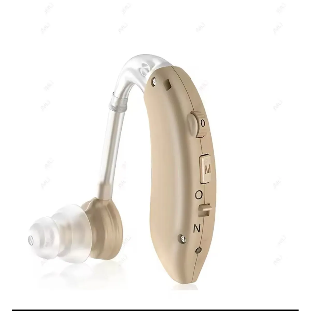 GENERICO - AUDIFONO AURICULAR PARA SORDERA SORDO RECARGABLE COLOR PIEL 72 HORAS