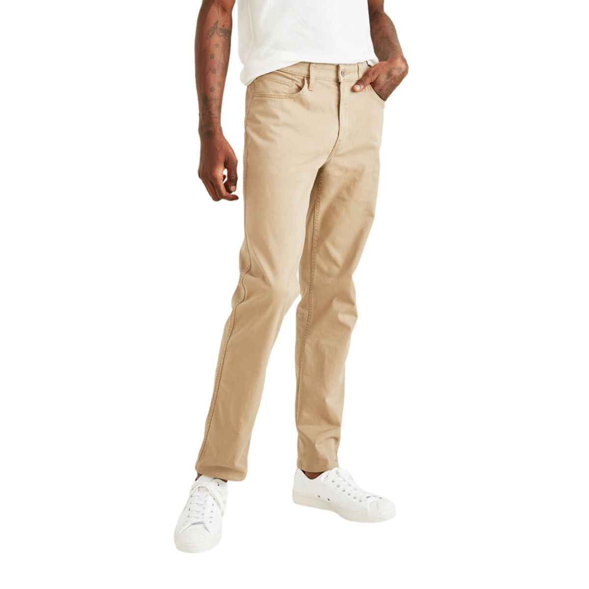 DOCKERS - Pantalón Hombre Jean Cut Straight Fit Khaki Dockers