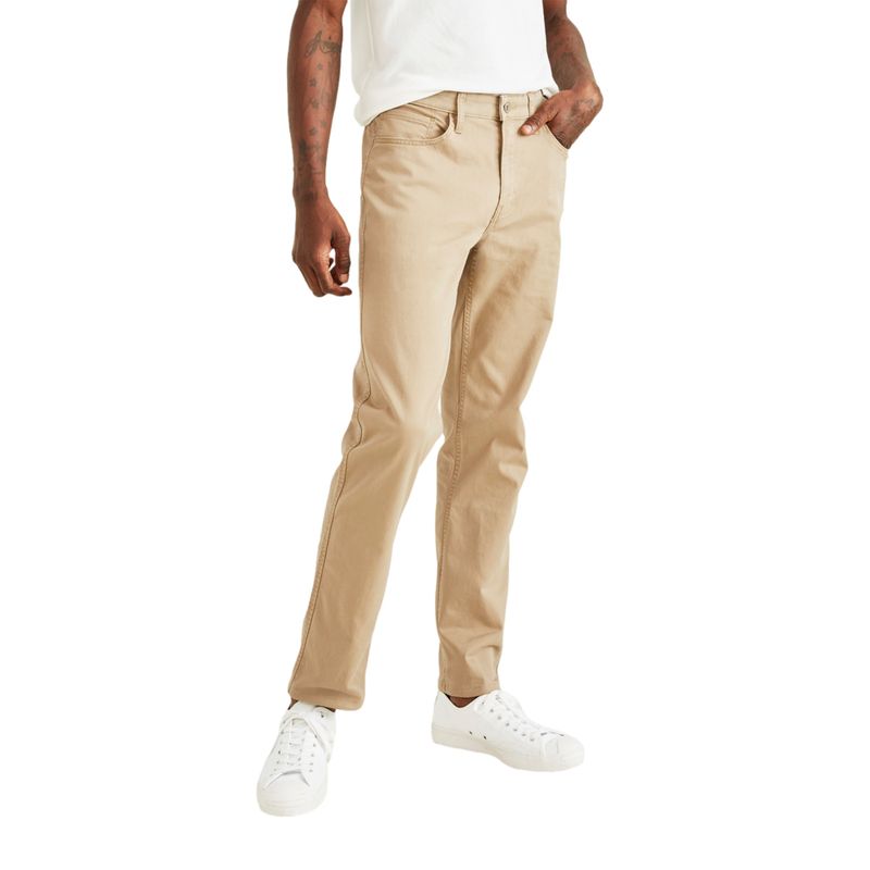 DOCKERS - Pantalón Hombre Jean Cut Straight Fit Khaki Dockers