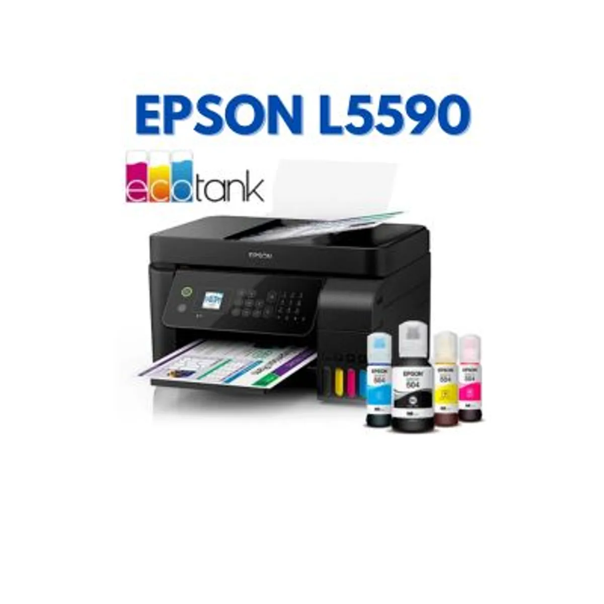 EPSON - IMPRESORA MULTIFUNCIONAL  EPSON  L5590 / WIFI / FAX /LAM