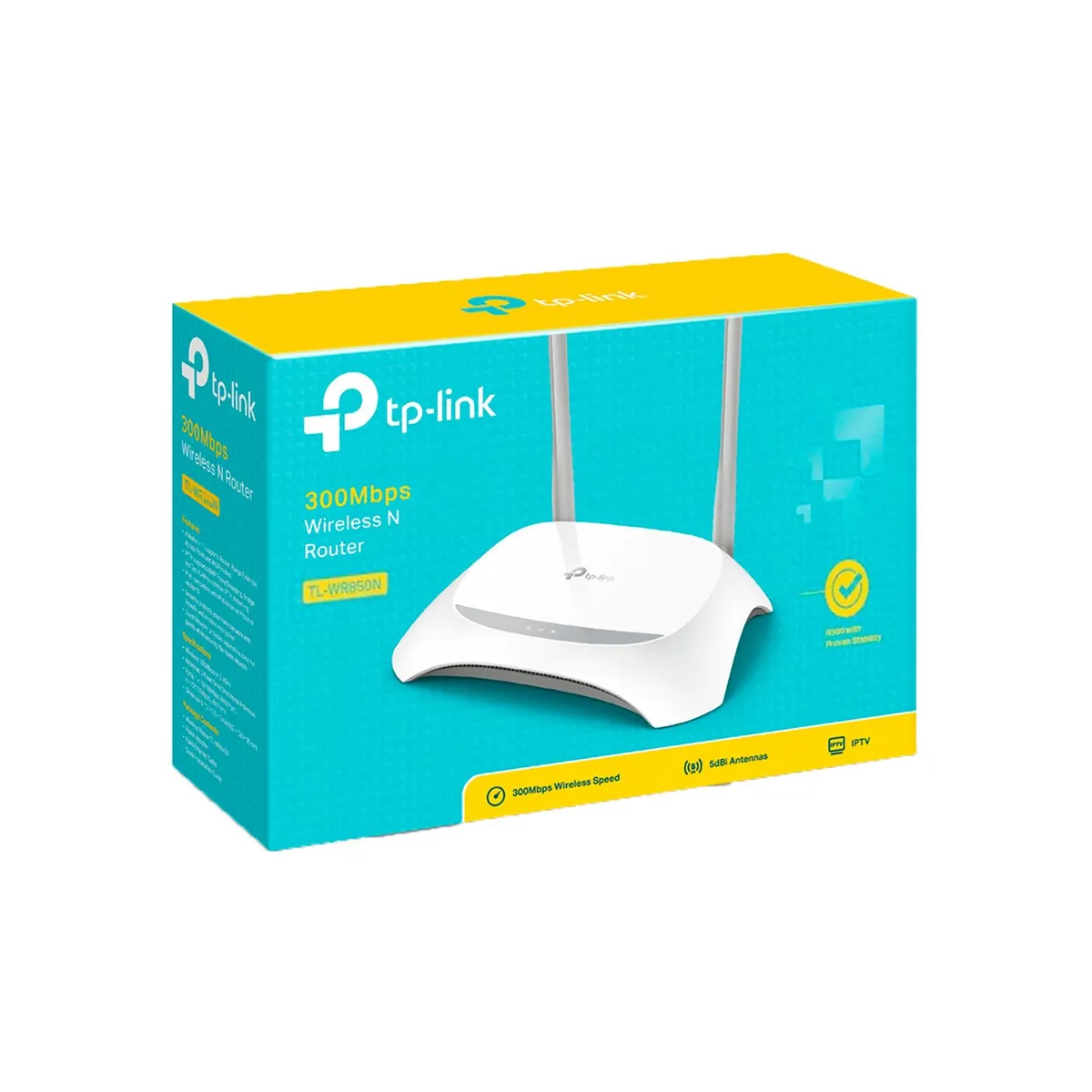 TP LINK - TP-Link TL-WR850N Router Inalambrico Wi-Fi 2,4 GHz 300Mbps