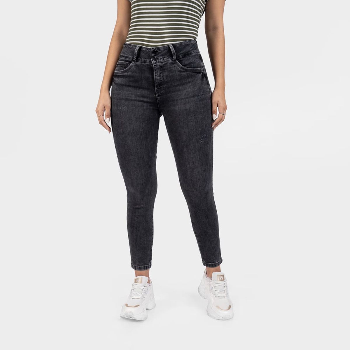 BRONCO - JEAN EI24PAULETH - P DENIM STRECH