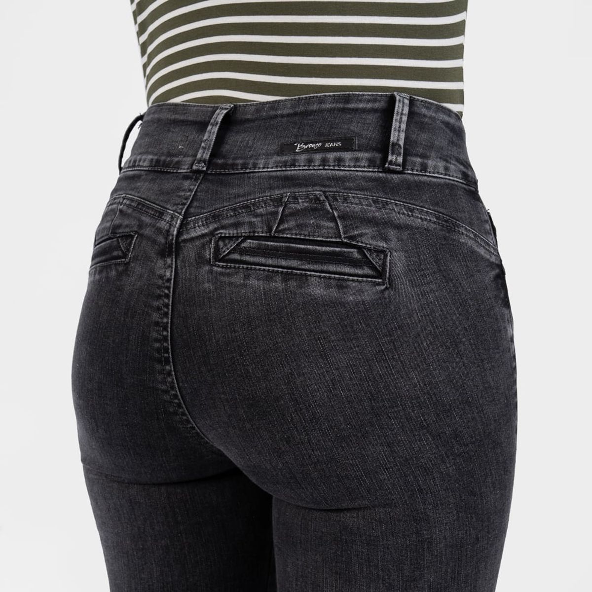 BRONCO - JEAN EI24PAULETH - P DENIM STRECH