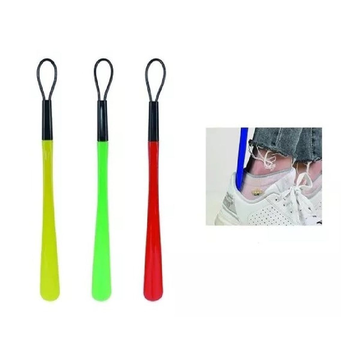 OTTOWARE - Set de 3 Calzadores de Plástico