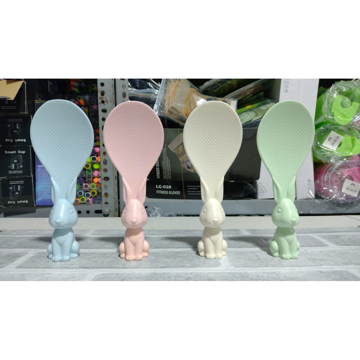 GENERICO - CUCHARON DE ARROZ ERGONOMICO CONEJO