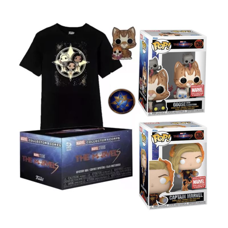 FUNKO - The Marvels Funko Pop Box Collector Exclusivo Talla L