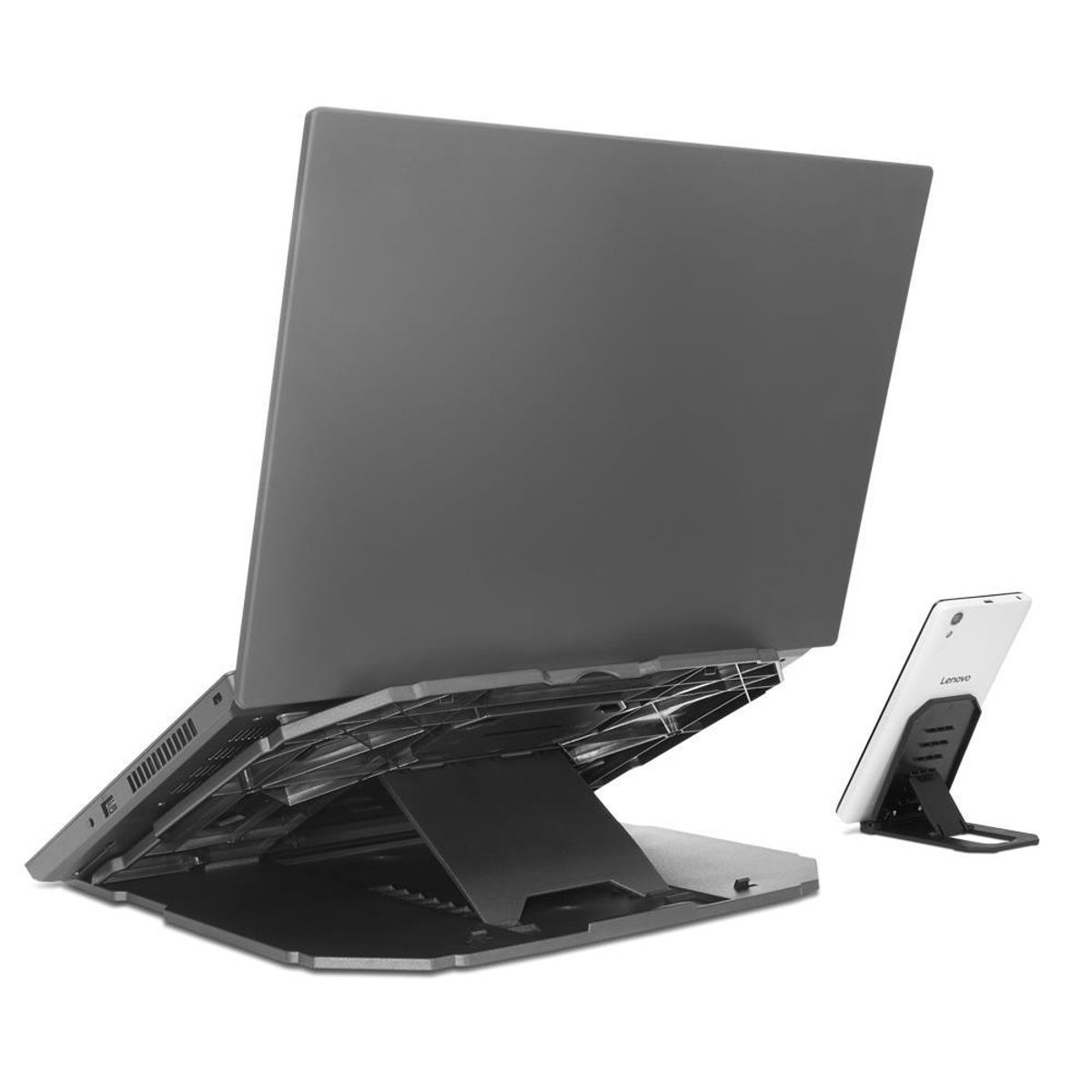 LENOVO - Soporte para laptop portátil Lenovo 2 en 1 - Negro
