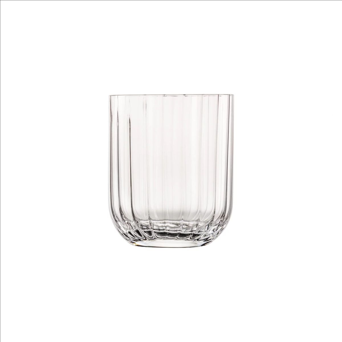 SCHOTT ZWIESEL - Florero de Vidrio Ø102cm Color Grafito Modelo Twosome  SCHOTT ZWIESEL