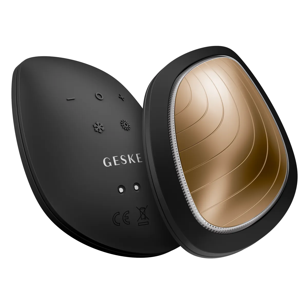 GESKE - Máscara Sónica Cálida y Fría 9 en 1 Negro