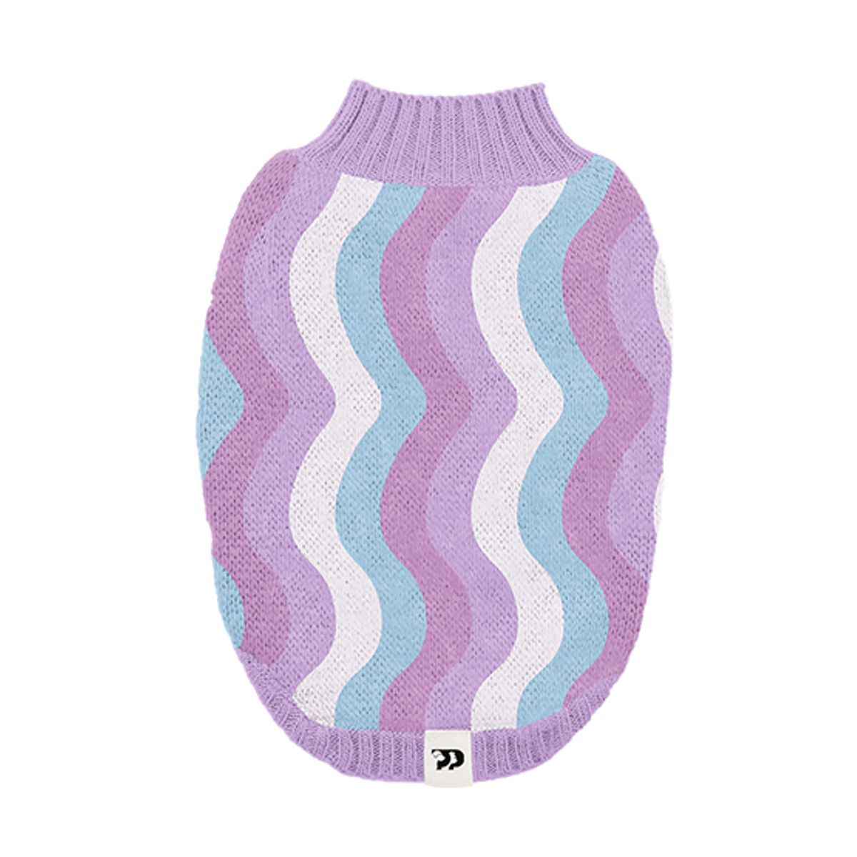 PRETTYPETS - SUETER ONDAS LILA M PARA MASCOTAS PRETTY PET