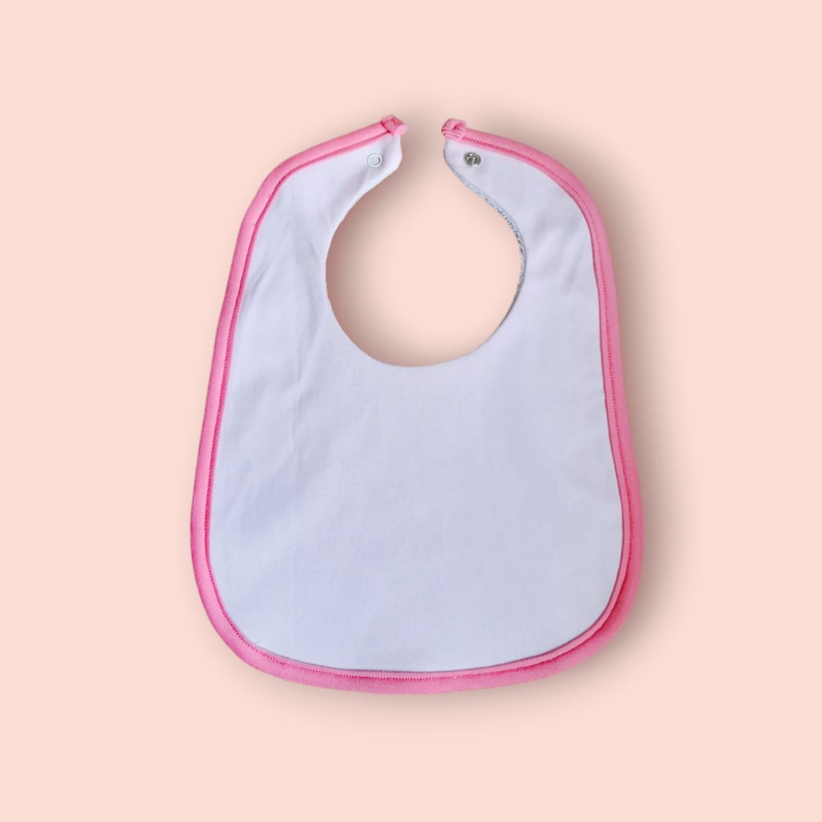 GENERICO - Babero en algodón pack x 3 para bebé niña - Multicolor