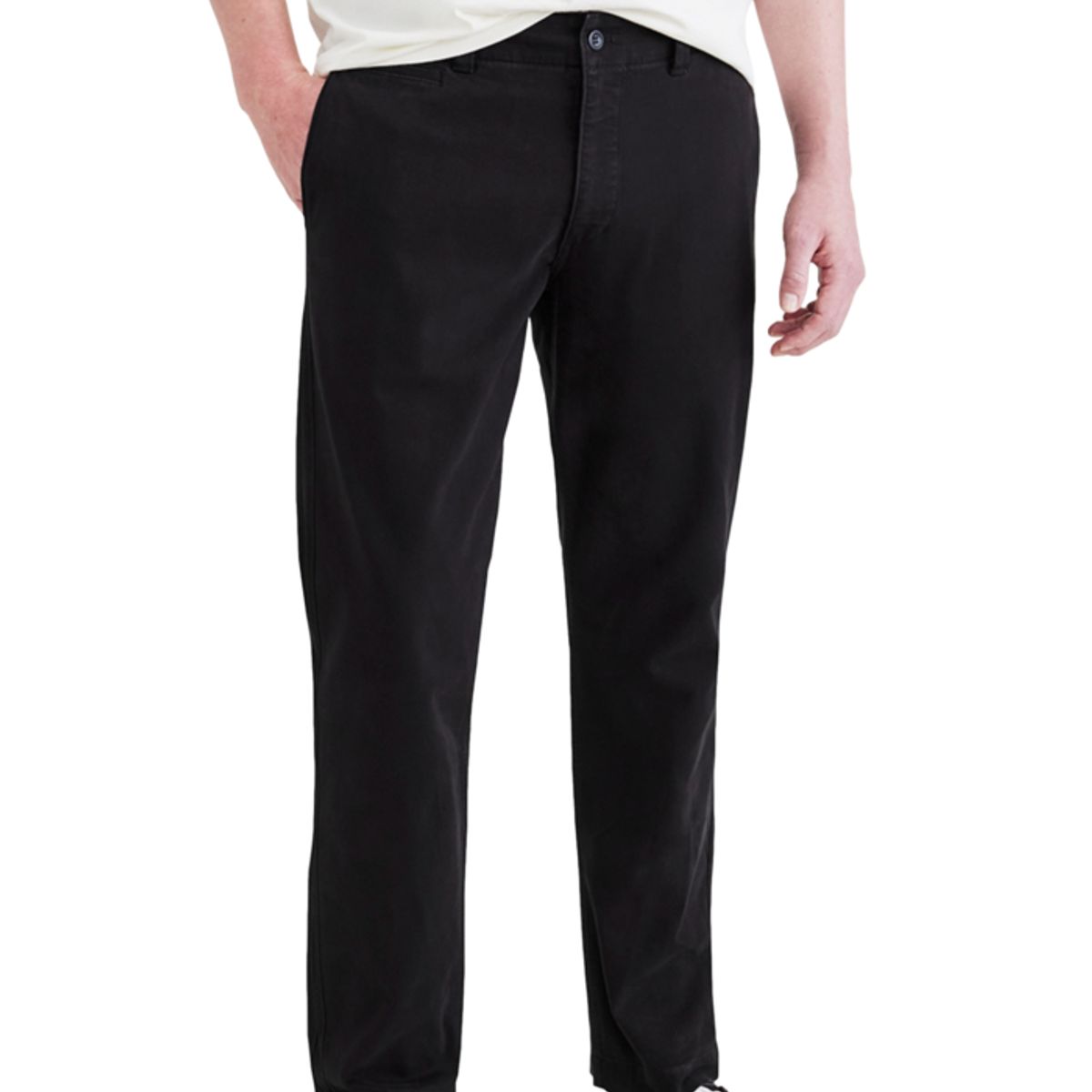 DOCKERS - Pantalón Hombre California Khaki Slim Fit Negro Dockers