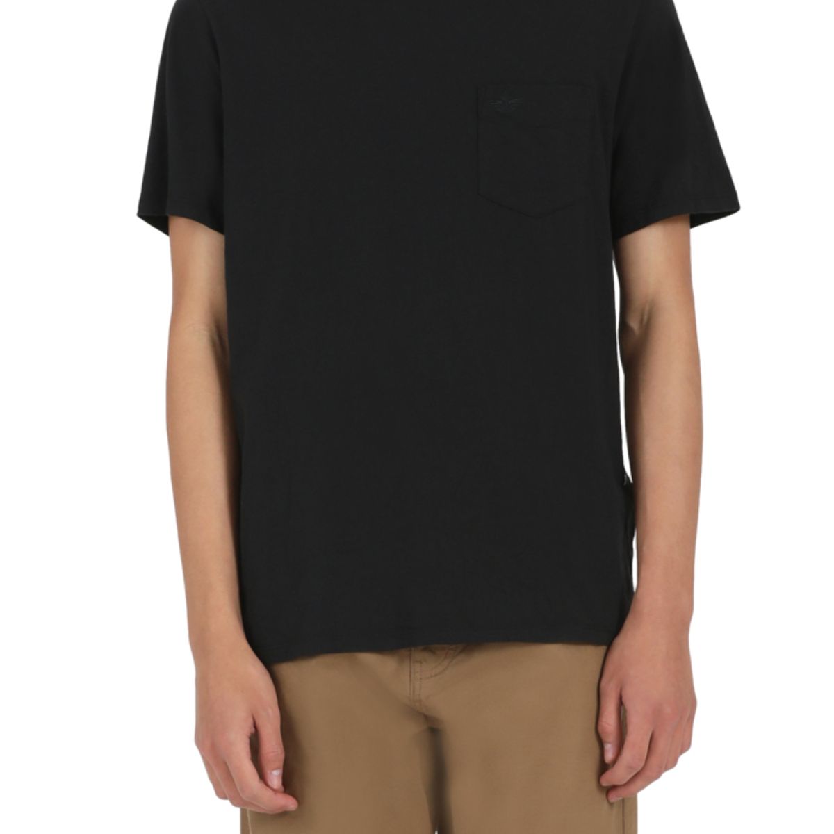 DOCKERS - Polo Pocket Tee Slim Fit Negra Dockers