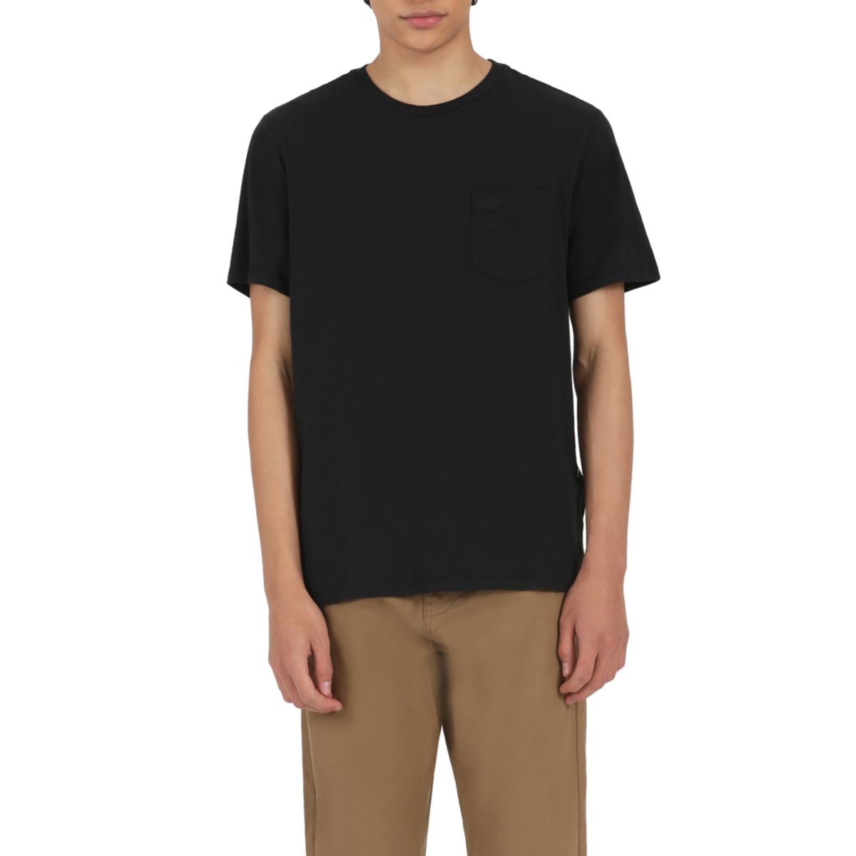 DOCKERS - Polo Pocket Tee Slim Fit Negra Dockers