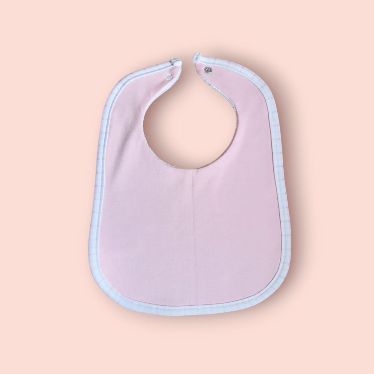 GENERICO - Babero en algodón pack x 3 para bebé niña - Multicolor