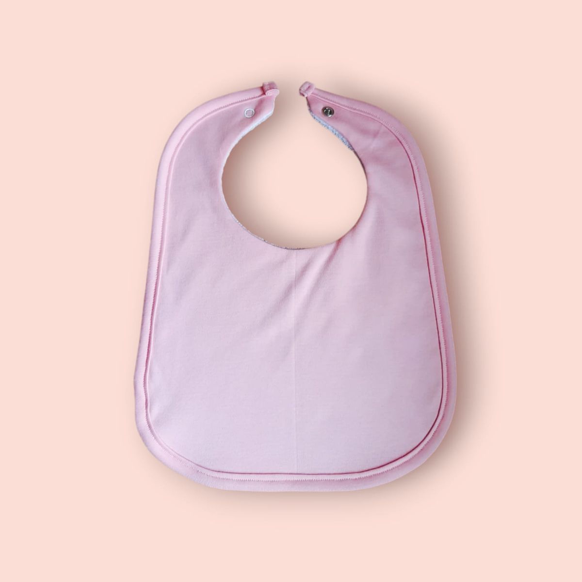 GENERICO - Babero en algodón pack x 3 para bebé niña - Multicolor