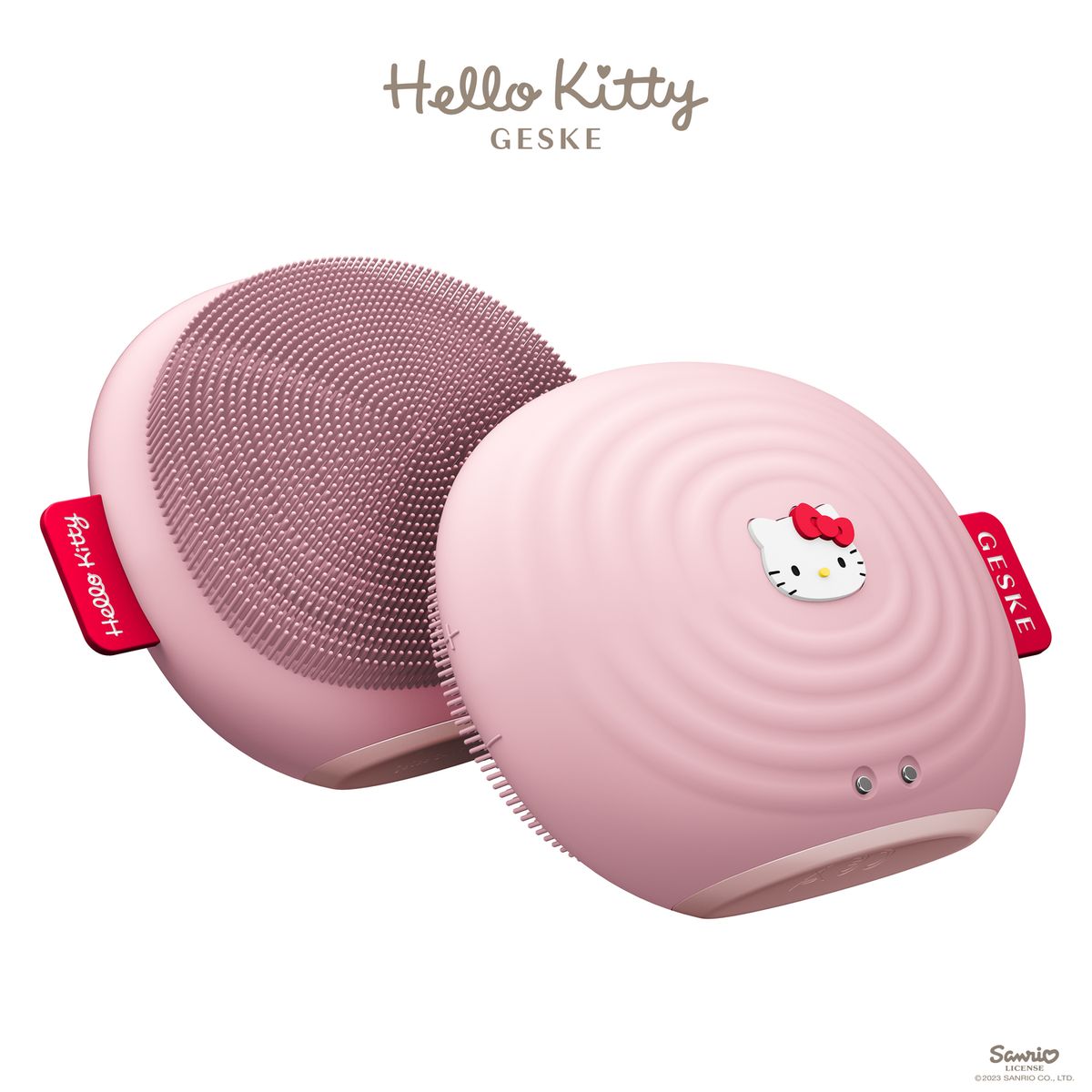 GESKE - Cepillo Sónico Facial Hello Kitty Rosa