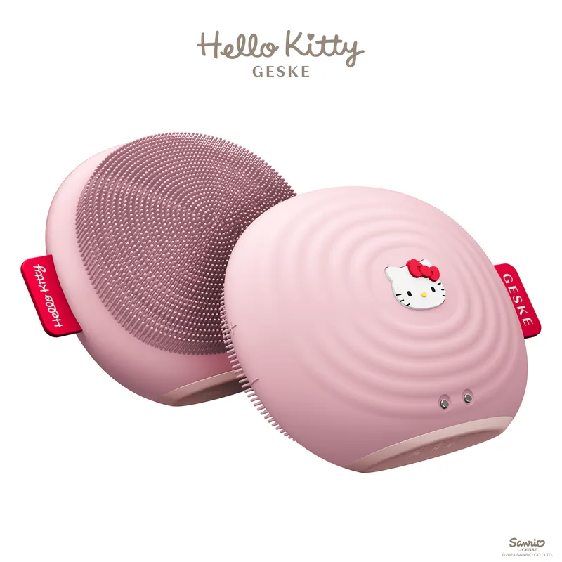 GESKE - Cepillo Sónico Facial Hello Kitty Rosa