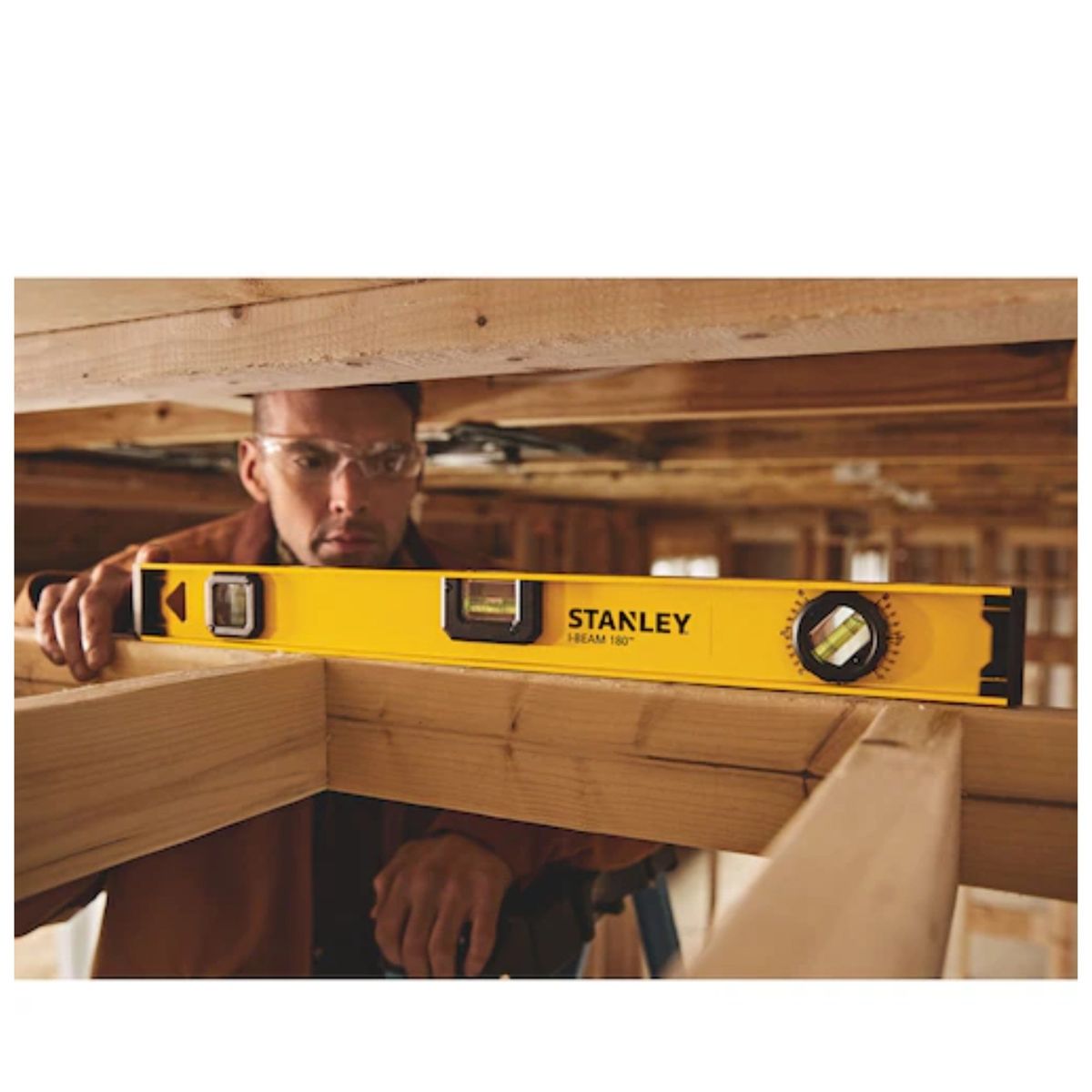 STANLEY - NIVEL DE MANO 61cm 24"  NIVEL PROFESIONAL ALUMINIO STANLEY