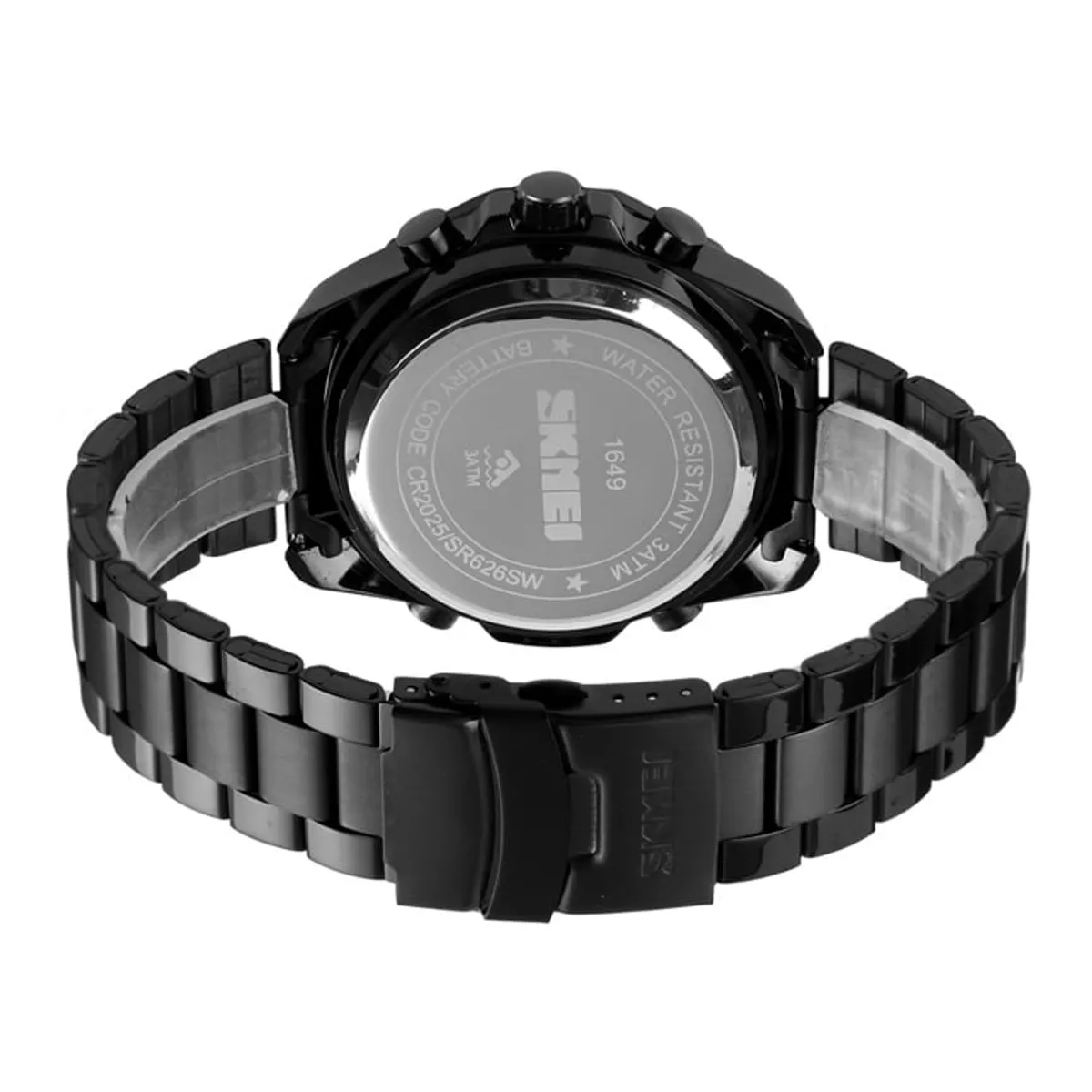 SKMEI - Reloj Skmei 1649 Negro original Analogo y Digital_.