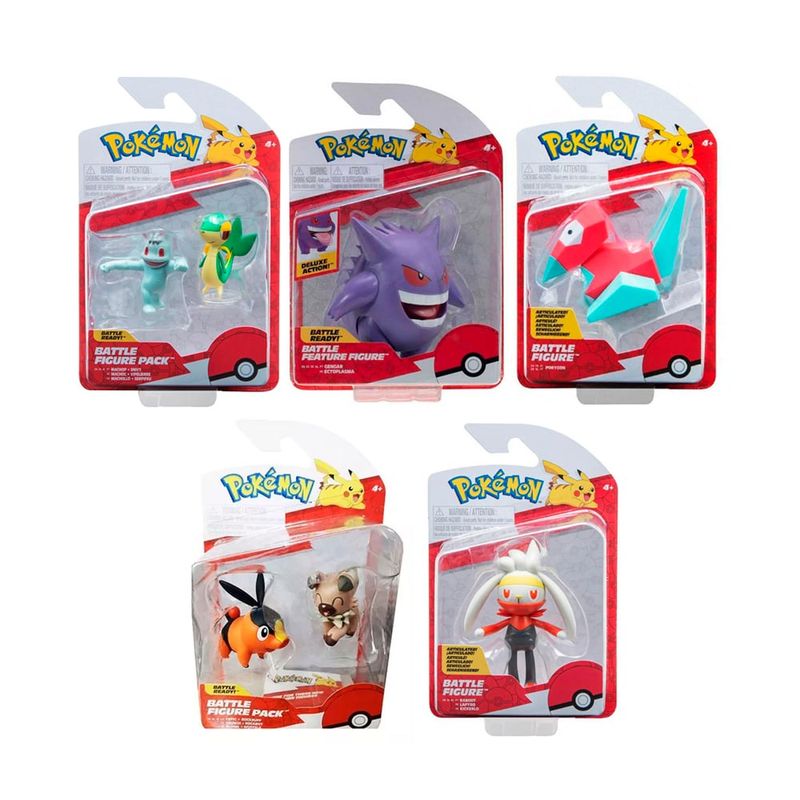 POKEMON - Pokemon Jazwares Figuras Mega Pack Gengar