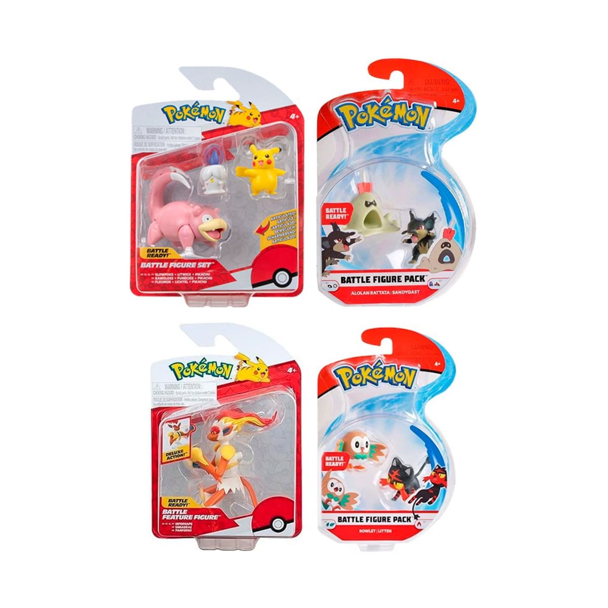 POKEMON - Pokemon Jazwares Figuras Mega Pack Infernape