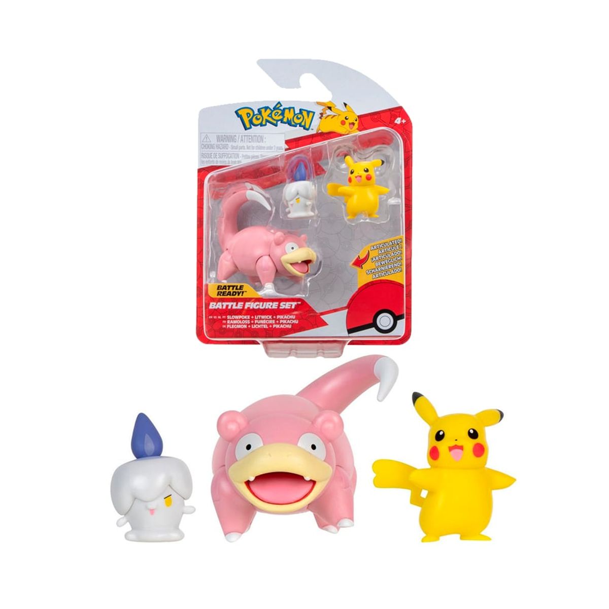 POKEMON - Pokemon Jazwares Figuras Mega Pack Infernape