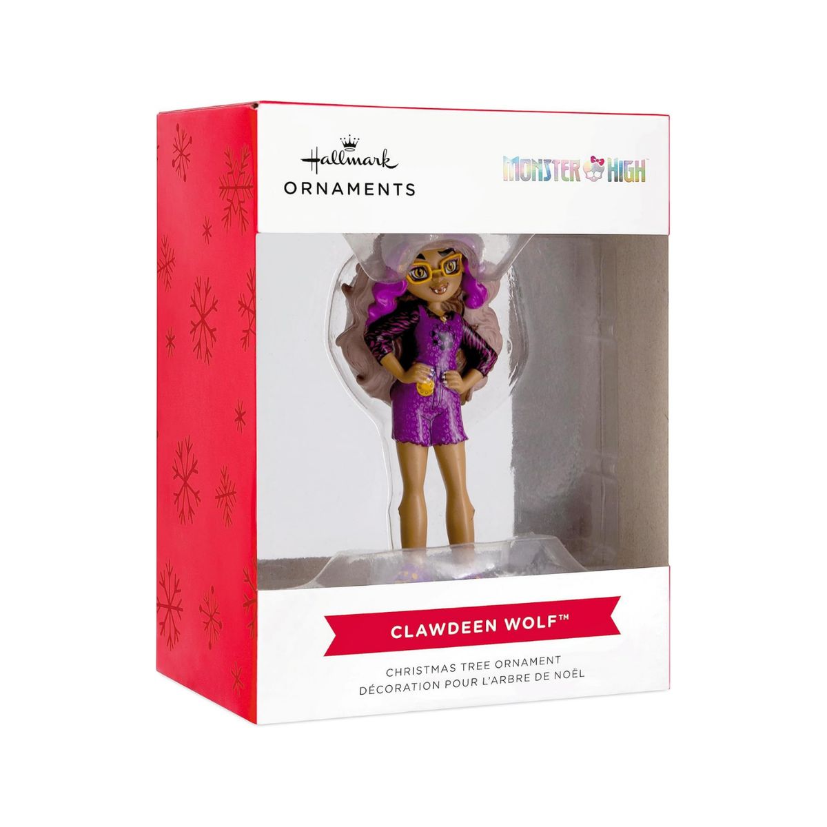 HALLMARK - Monster High - Clawdeen Wolf -  Adorno de Navidad Ornamento
