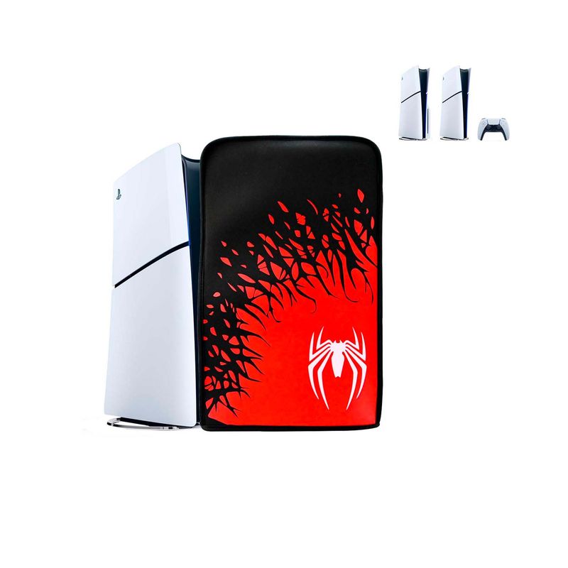 GENERICO - Funda Protector Antipolvo Modelo Spider Compatible Ps5 Slim