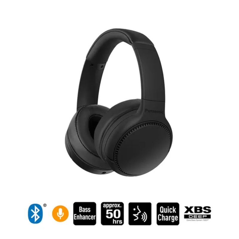 PANASONIC - Panasonic Auriculares Estéreo Inalámbricos Digitales RB-M300BE-K Negro
