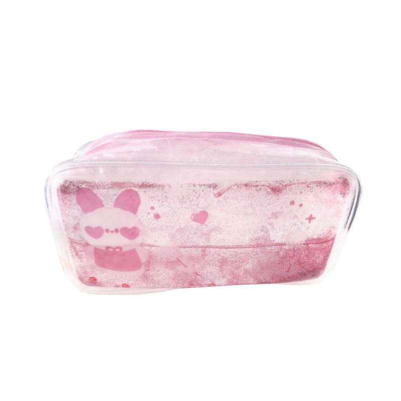 GENERICO - Cartuchera Escarcha Burbuja Pink