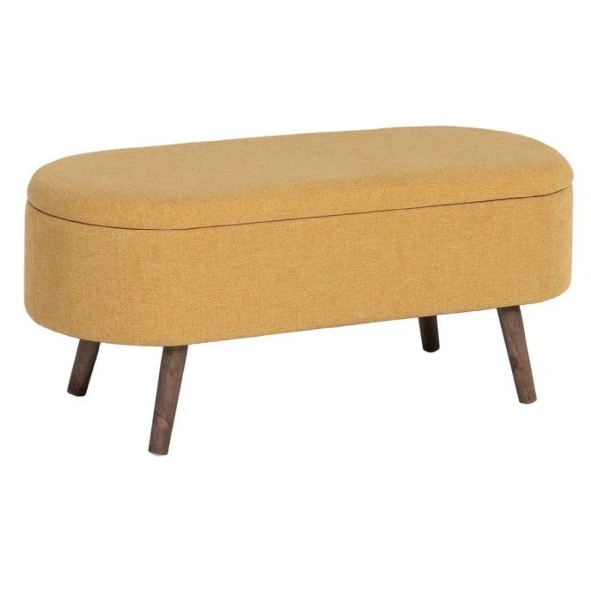 GENERICO - Banqueta Baúl Olivar Amarillo Decoban Hogar