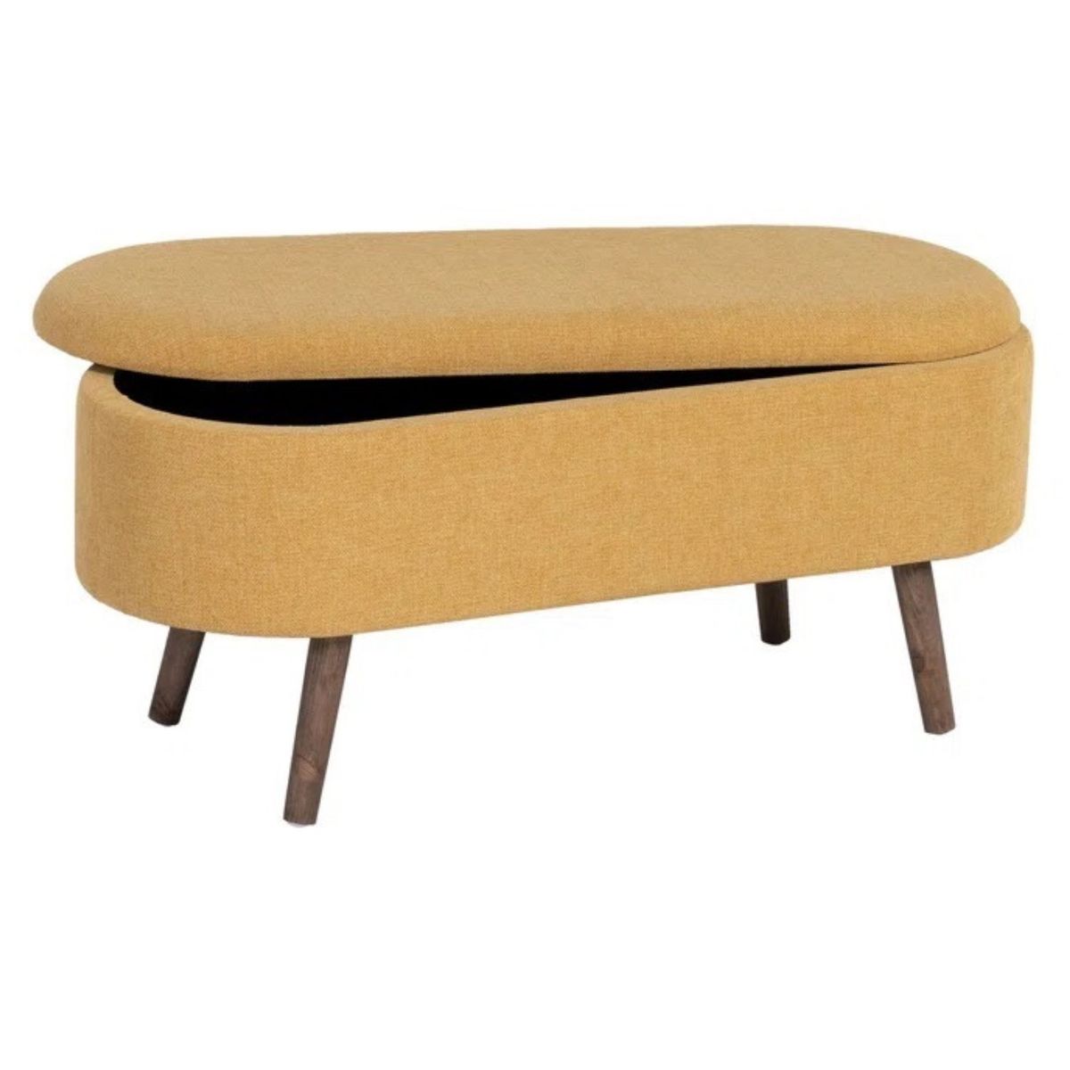 GENERICO - Banqueta Baúl Olivar Amarillo Decoban Hogar