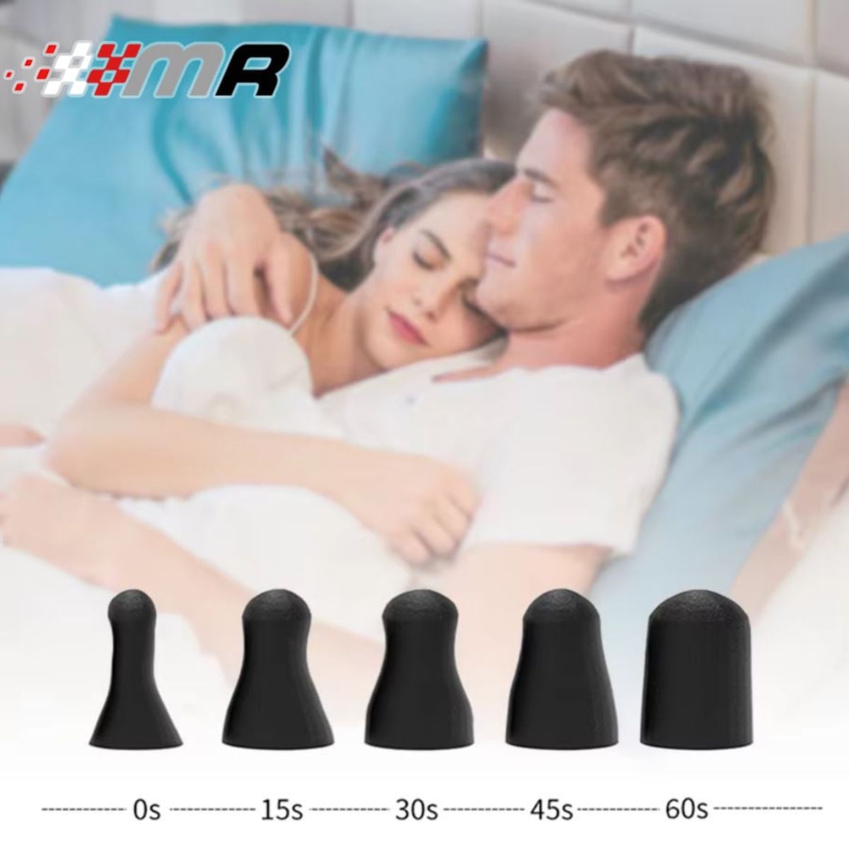 GENERICO - TAPONES PARA LOS OIDOS + 5 PARES DE REPUESTO CON ESTUCHE