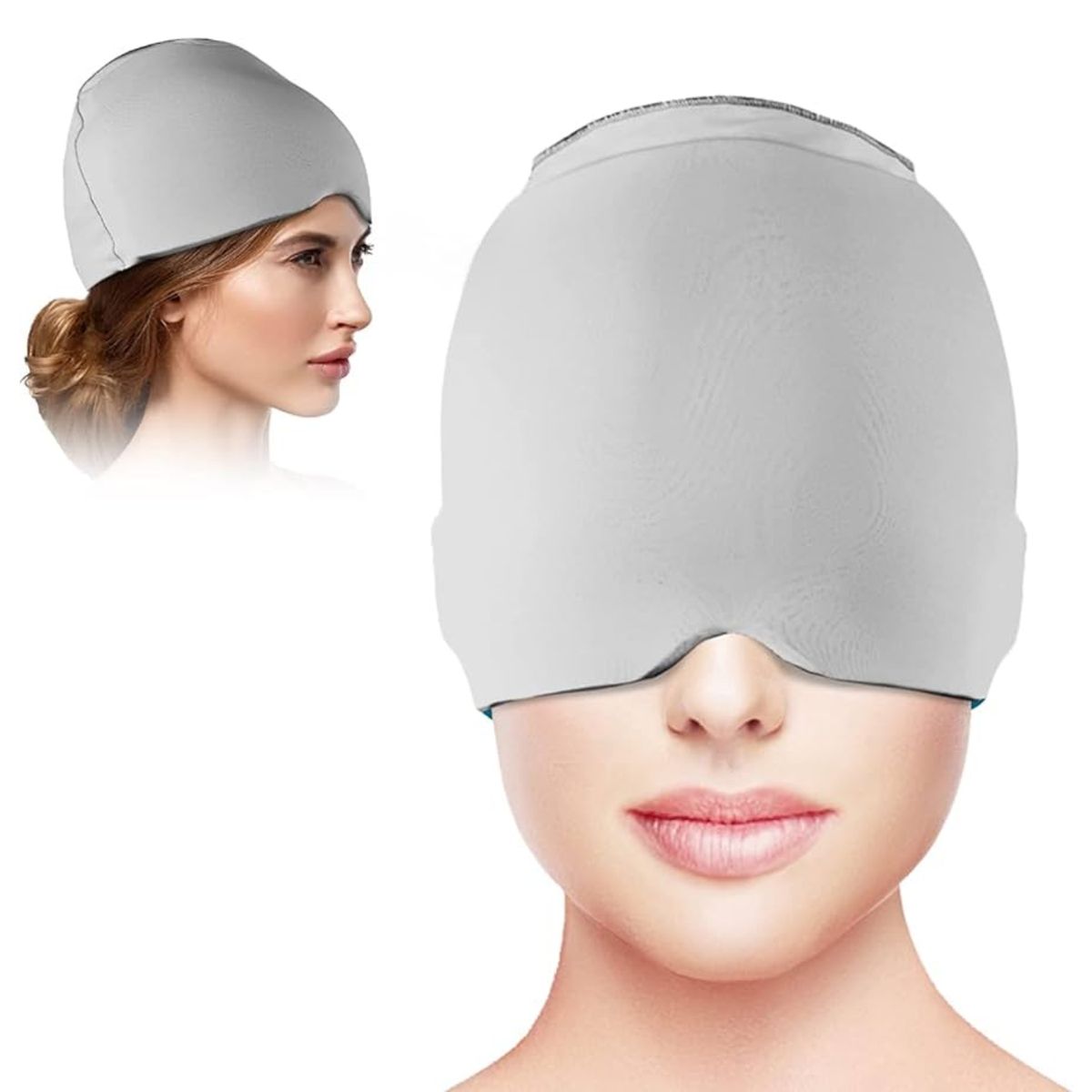 IMPORTADO MC - Gorro De Gel Anti Migraña - Plomo