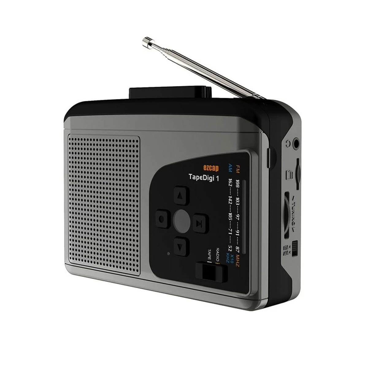 PLAY - Convertidor Grabador de Cassette a Memoria Micro SD - RADIO AMFM