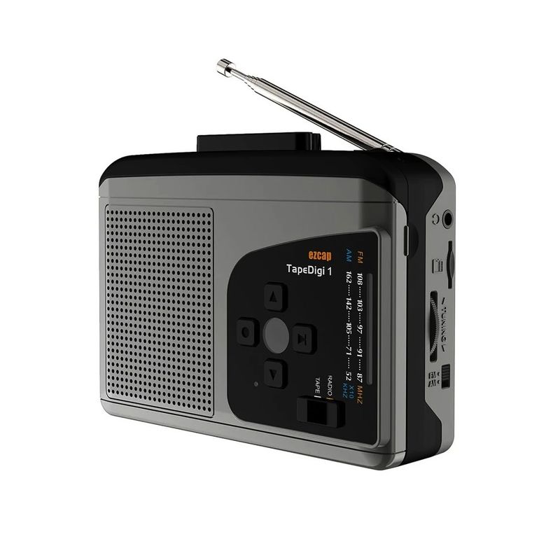 PLAY - Convertidor Grabador de Cassette a Memoria Micro SD - RADIO AMFM