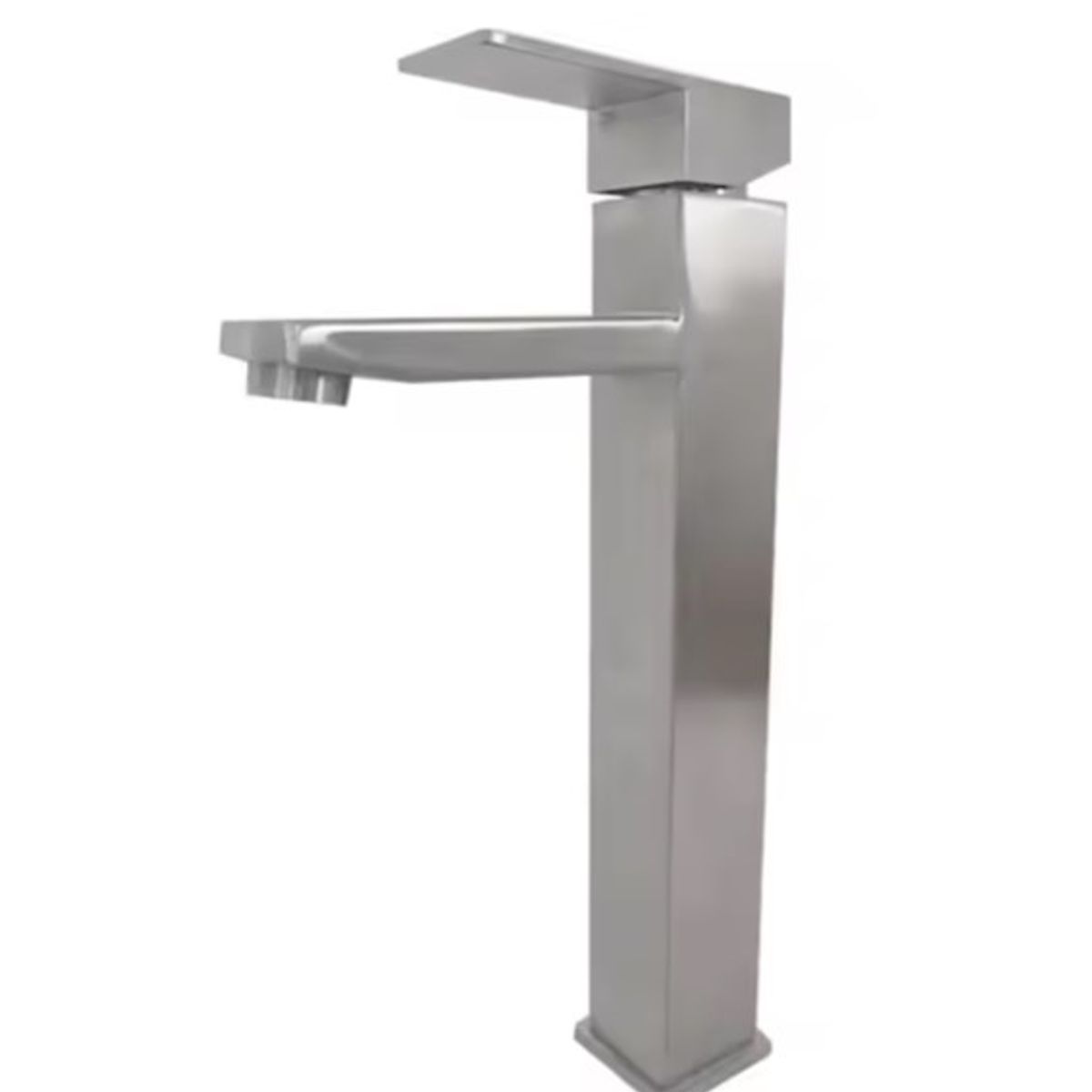 PGW - Grifo  Cuadrado - FrioCaliente- Acero Inoxidable-Plateado Mate