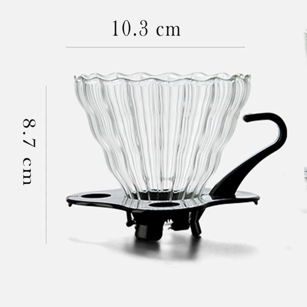 GENERICO - Dripper V60 gotero de café Tamaño 01 GRATIS filtros de papel