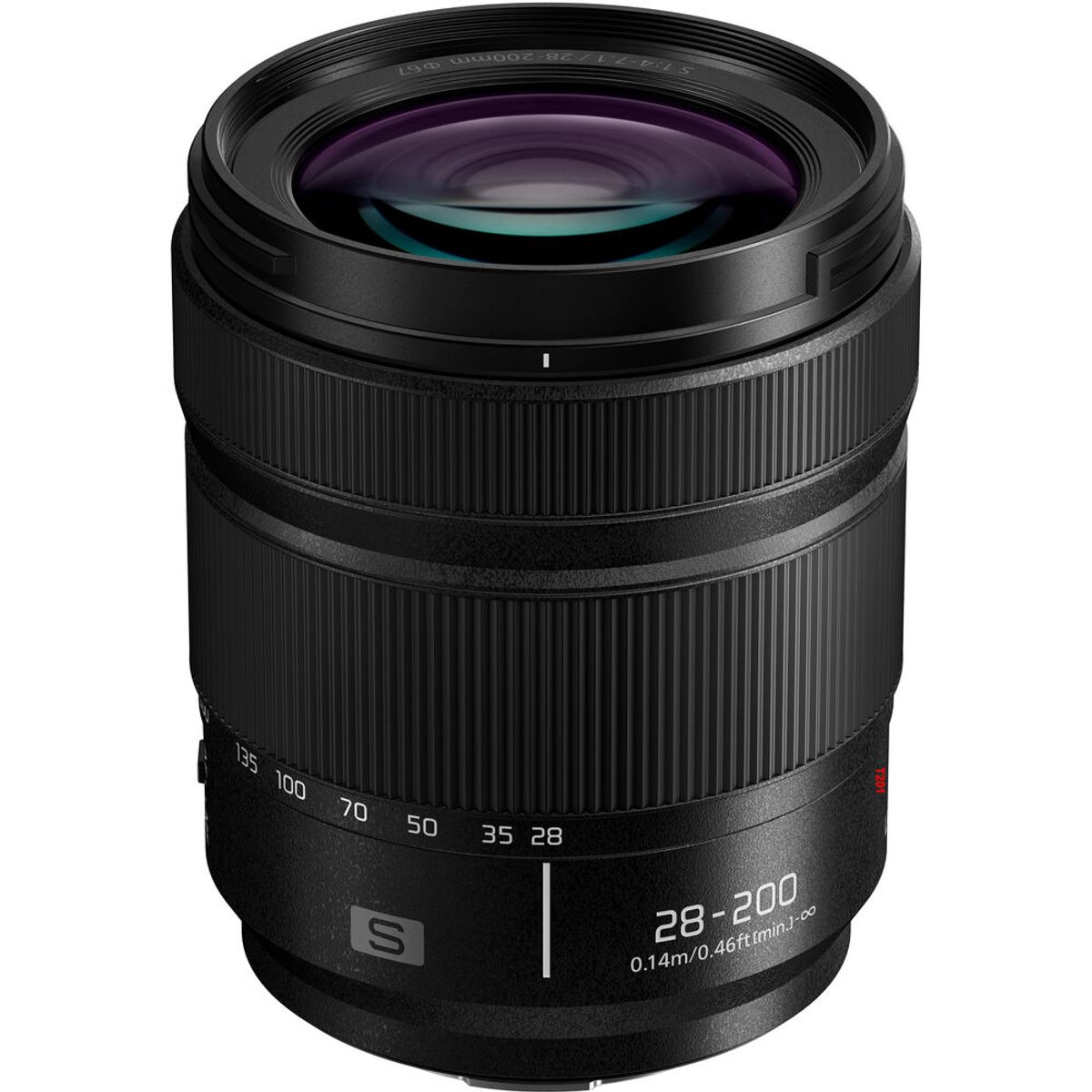 PANASONIC - Panasonic Lumix S 28-200mm f/4-7.1 MACRO OIS Lente - Negro