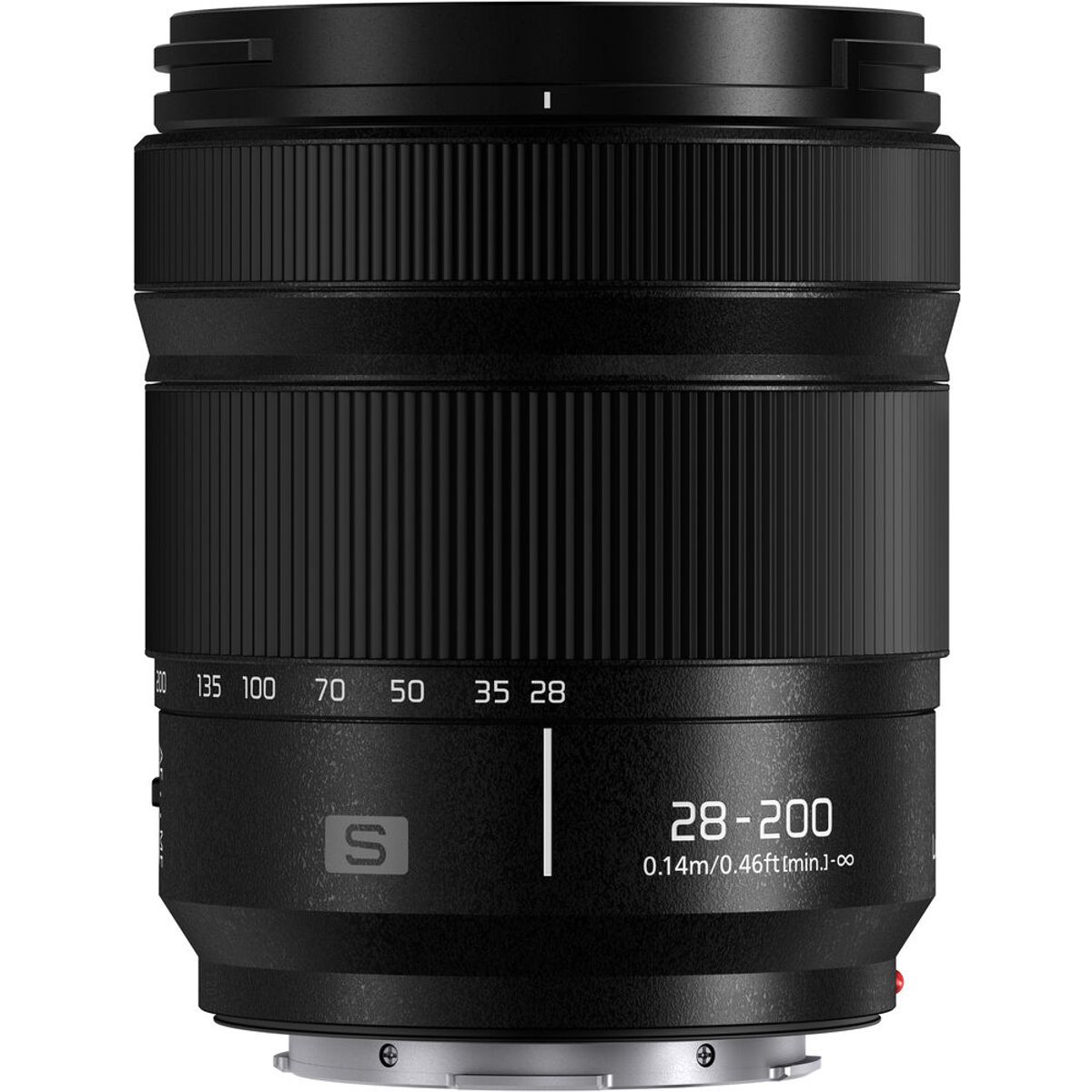 PANASONIC - Panasonic Lumix S 28-200mm f/4-7.1 MACRO OIS Lente - Negro