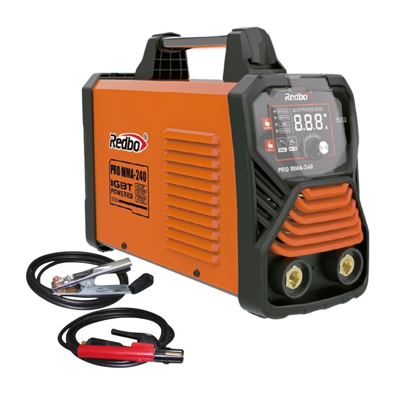 REDBO - Soldadora inversora Pro MMA 240 Amp Redbo