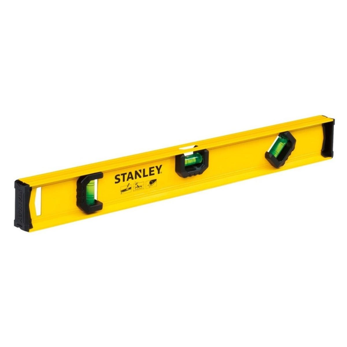 STANLEY - NIVEL DE MANO 45cm 18"  NIVEL PROFESIONAL ALUMINIO STANLEY