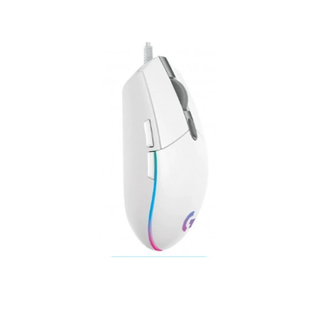 LOGITECH - Mouse Logitech G203 Lightsync Blanco