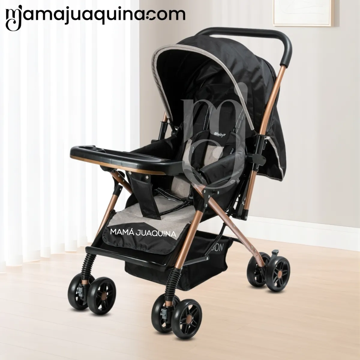 BABY - Coche Cuna de Lujo «GRAND PIETRI» Edición Limitada Beige