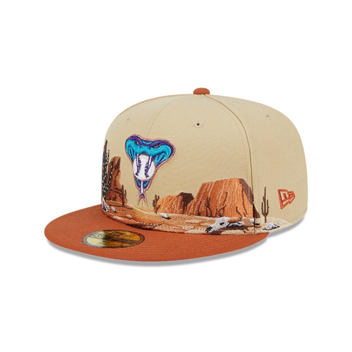 NEW ERA - Gorra 59Fifty Arizona Diamonbacks MLB Team Landscape Beige